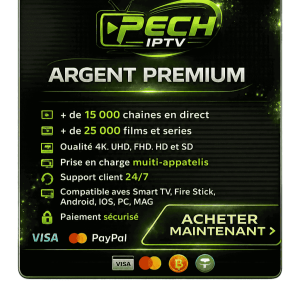 abonnement IPTV 6 mois